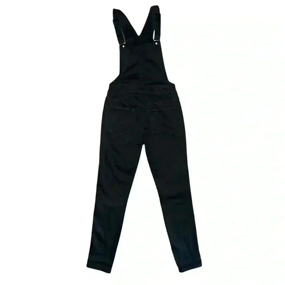 Black overalls with side waist zipper, J Crew XS - Picture 7 of 9